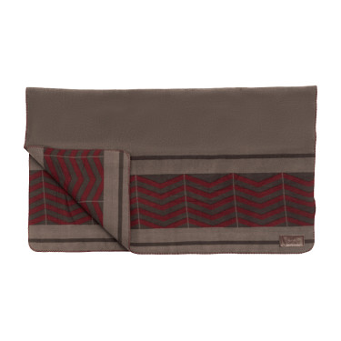 Manta Secante Quadrada Heavy Fishbone Kentucky Bordéus Bord&amp;amp;amp;ocirc;