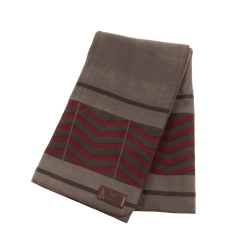 Manta Secante Quadrada Heavy Fishbone Kentucky Bordéus Bord&amp;ocirc;