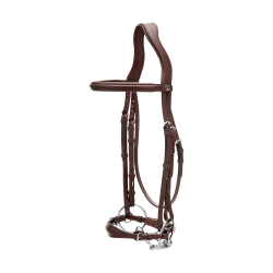 Bridão Muserola Alemã Ajustável New English Collection by Dy'on Castanho