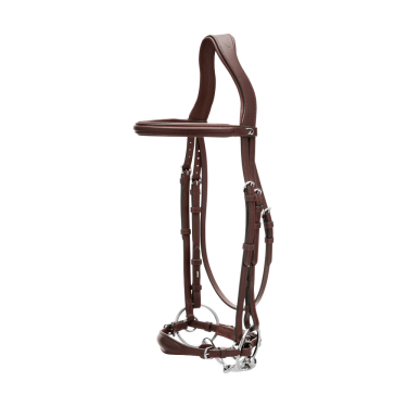 Bridão Muserola Alemã Ajustável New English Collection by Dy'on Castanho