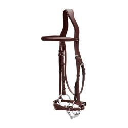 Bridão Muserola Alemã Ajustável New English Collection by Dy'on Castanho