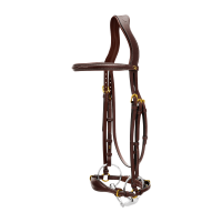 Bridão Muserola Alemã Ajustável D Collection by Dy'on Castanho