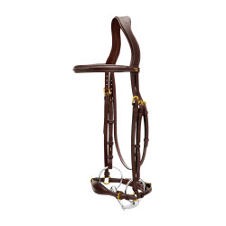 Bridão Muserola Alemã Ajustável D Collection by Dy'on Castanho