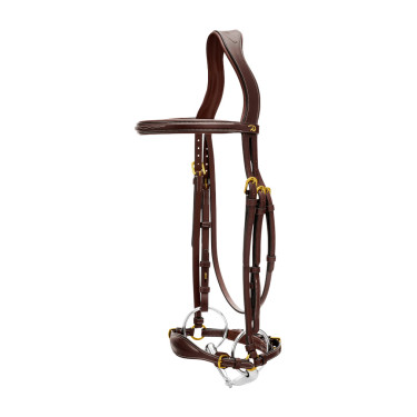 Bridão Muserola Alemã Ajustável D Collection by Dy'on Castanho