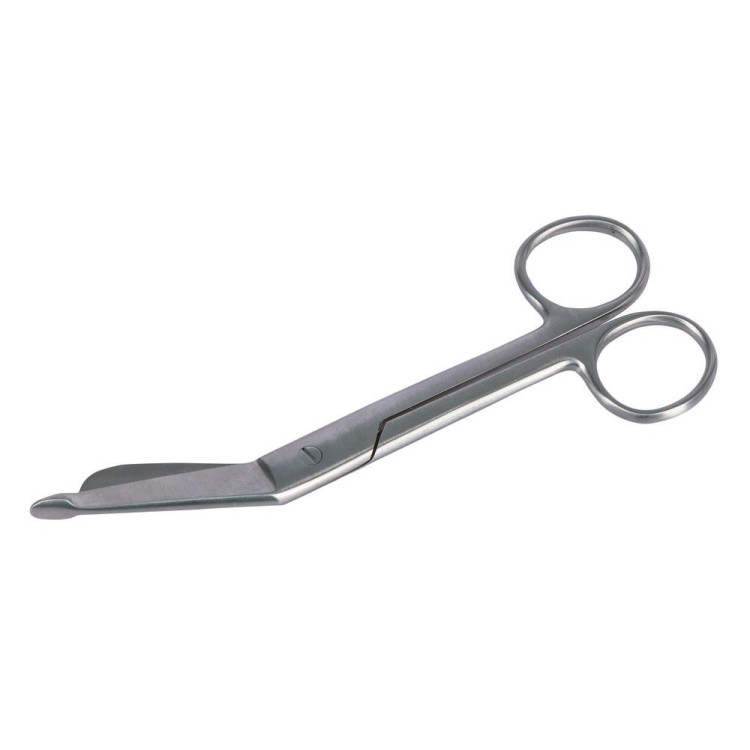 Tesoura para curativo em inox Kerbl Tesoura para curativo em inox Kerbl