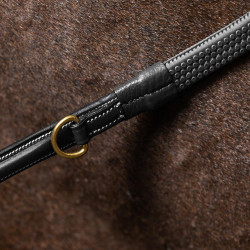 Rendas Howlett de Borracha 1/2 com 7 Travadores D Collection by Dy'on Preto