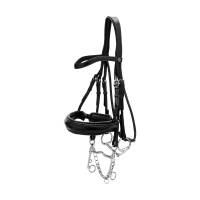 Bridão Muserola Larga Mat Working By Dy'on Preto