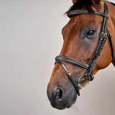 Bridão Dy'on coleção D narigueira combinada trançada Preto