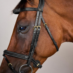 Bridão Dy'on coleção D narigueira combinada trançada Preto