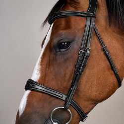 Muserola Anatômica sem Barbela Coleção US Jumping Dy'on Preto