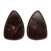 Protetor de peitoral de 5 pontos elástico Dy'on Castanho