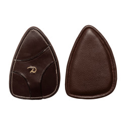 Protetor de peitoral de 5 pontos elástico Dy'on Castanho