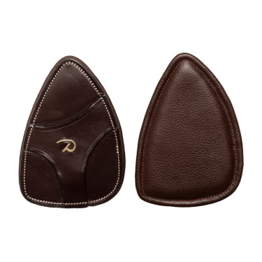 Protetor de peitoral de 5 pontos elástico Dy'on Castanho