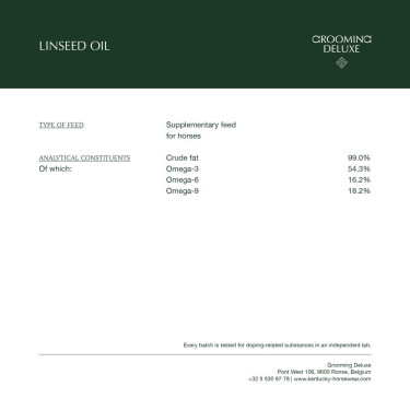 Óleo de Linhaça Grooming Deluxe by Kentucky