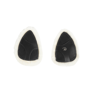 Protetor de peitoral em pele de carneiro vegana Dy'on Preto Protetor de peitoral em pele de carneiro vegana Dy'on Preto