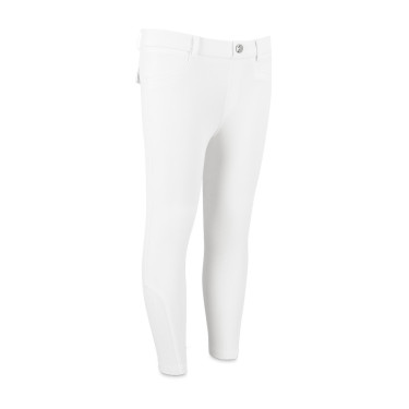 Legging Mexico Crianças Kentucky com grip nos joelhos para menino Branco