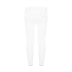 Calça Mexico City Kentucky menino com grip nos joelhos Branco
