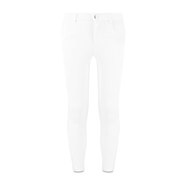 Calça Miami City Kentucky com grip nos joelhos para menina Branco