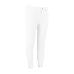 Calça Miami City Kentucky com grip nos joelhos para menina Branco