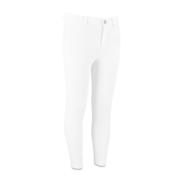 Calça Miami City Kentucky com grip nos joelhos para menina Branco
