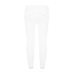 Calça Miami City Kentucky com grip nos joelhos para menina Branco