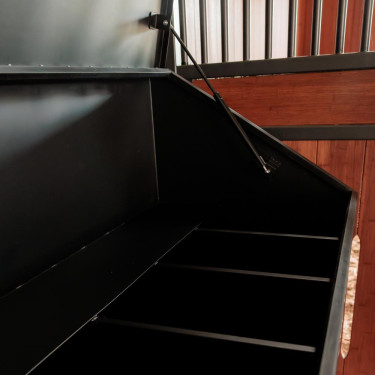 Caixa de alimentos em alumínio Grooming Deluxe by Kentucky com rodas Preto