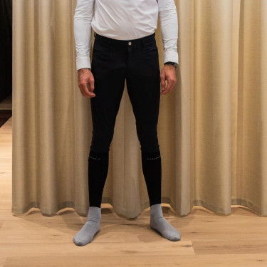 Calça de equitação Kentucky Mexico full grip masculino Preto