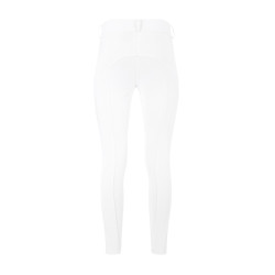 Calças de equitação Kentucky Miami com grip nos joelhos feminino Branco Calças de equitação Kentucky Miami com grip nos joelhos feminino Branco