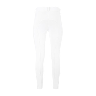 Calças de equitação Kentucky Miami com grip nos joelhos feminino Branco Calças de equitação Kentucky Miami com grip nos joelhos feminino Branco