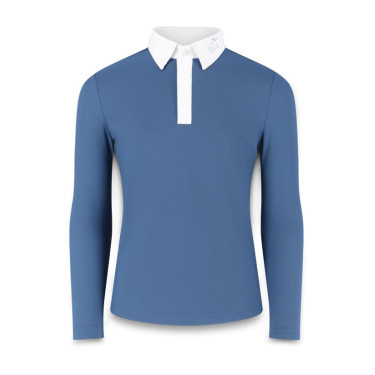 Polo de competição Kentucky Osaka de manga comprida para rapaz Marinho Azul-marinho Polo de competição Kentucky Osaka de manga comprida para rapaz Marinho Azul-marinho