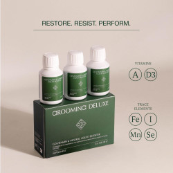 Vitaminas e Minerais Líquidos Booster Grooming Deluxe da Kentucky