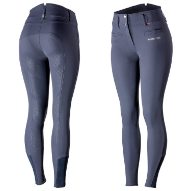 Calça com assento em silicone Tiffany B Vertigo feminino Azul-marinho escuro