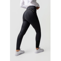 Calça colante B Vertigo Jenny com fundo de camurça feminino Preto Calça colante B Vertigo Jenny com fundo de camurça feminino Preto