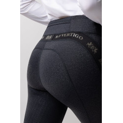 Calça colante B Vertigo Jenny com fundo de camurça feminino Preto Calça colante B Vertigo Jenny com fundo de camurça feminino Preto
