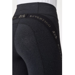 Calça colante B Vertigo Jenny com fundo de camurça feminino Preto Calça colante B Vertigo Jenny com fundo de camurça feminino Preto