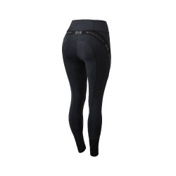 Calça colante B Vertigo Jenny com fundo de camurça feminino Preto Calça colante B Vertigo Jenny com fundo de camurça feminino Preto