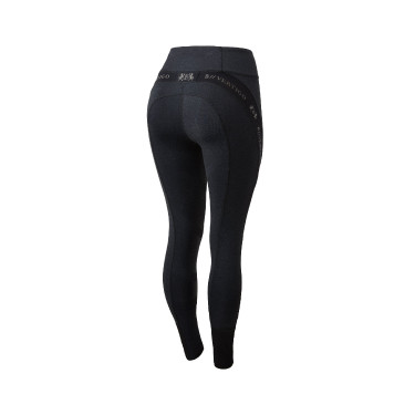 Calça colante B Vertigo Jenny com fundo de camurça feminino Preto Calça colante B Vertigo Jenny com fundo de camurça feminino Preto