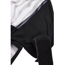 Máscara anti-moscas Zebra Horze Preto