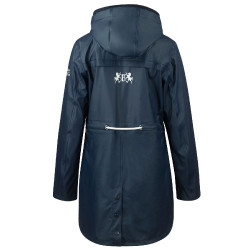 Impermeável em PU Emma mulher B Vertigo Azul-marinho escuro