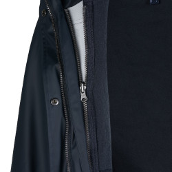 Impermeável em PU Emma mulher B Vertigo Azul-marinho escuro