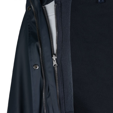 Impermeável em PU Emma mulher B Vertigo Azul-marinho escuro