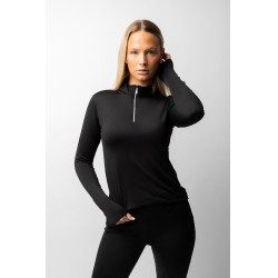 Top funcional de manga comprida Luminox Horze feminino Preto Top funcional de manga comprida Luminox Horze feminino Preto