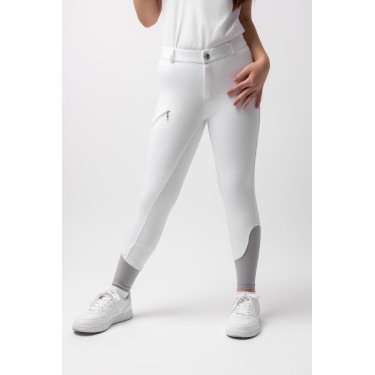 Calça infantil Horze Felicia Branco Calça infantil Horze Felicia Branco