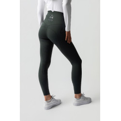 Legging térmico B Vertigo sem costura com grip integral Leonora Verde escaravelho Legging térmico B Vertigo sem costura com grip integral Leonora Verde escaravelho