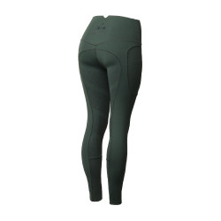 Legging térmico B Vertigo sem costura com grip integral Leonora Verde escaravelho Legging térmico B Vertigo sem costura com grip integral Leonora Verde escaravelho