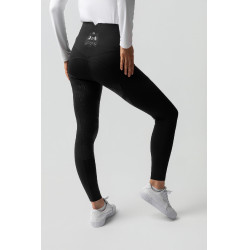 Legging térmico B Vertigo sem costura com grip integral Leonora Preto beleza