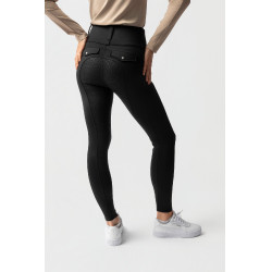 Legging térmico híbrido Horze Anya full grip Preto
