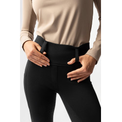 Legging térmico híbrido Horze Anya full grip Preto
