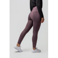 Legging térmico híbrido Horze Anya full grip Sílex violeta Legging térmico híbrido Horze Anya full grip Sílex violeta