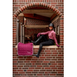 Calça de equitação Corinne Thermo Horze full grip Preto